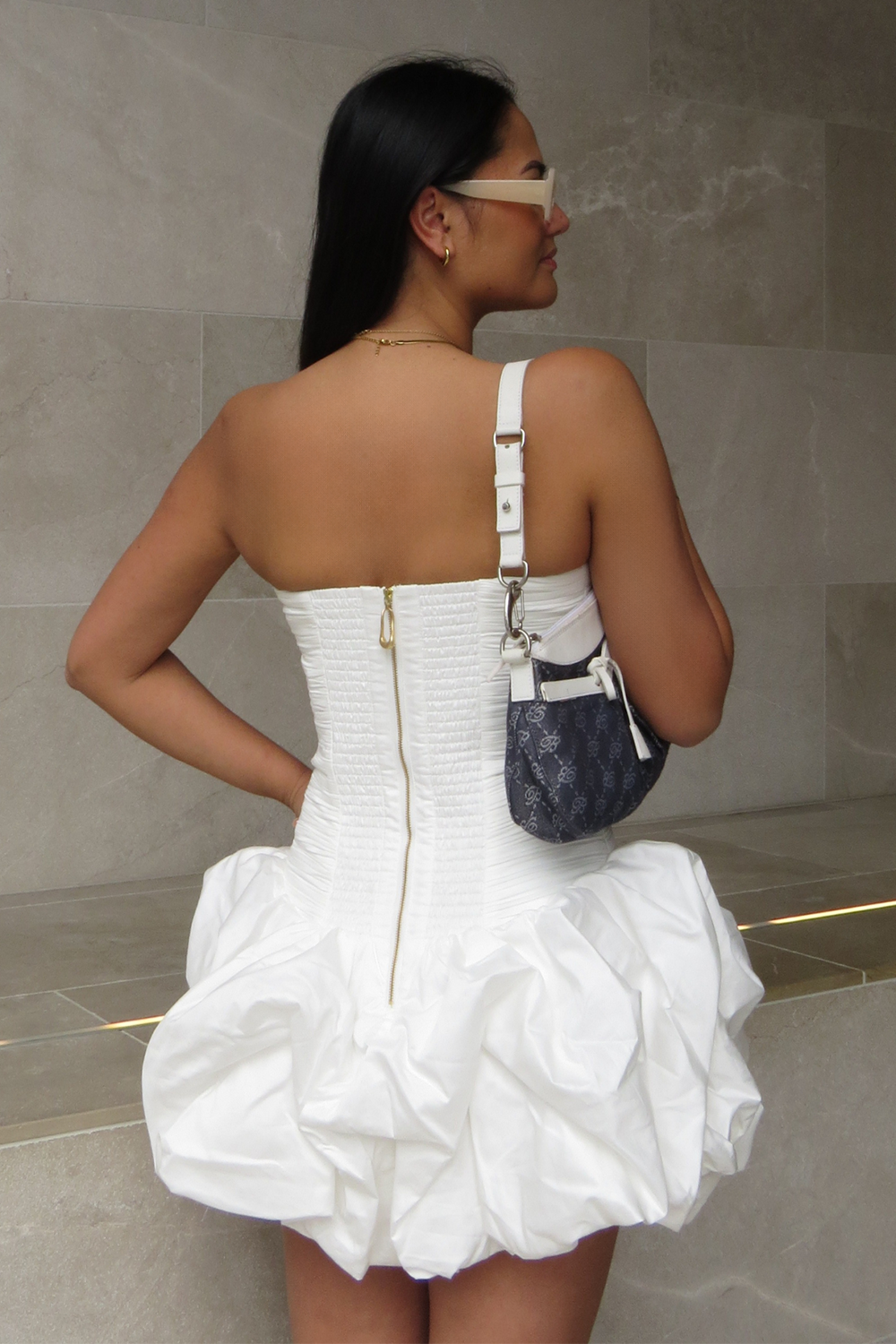 Violette Bubble Hem Mini