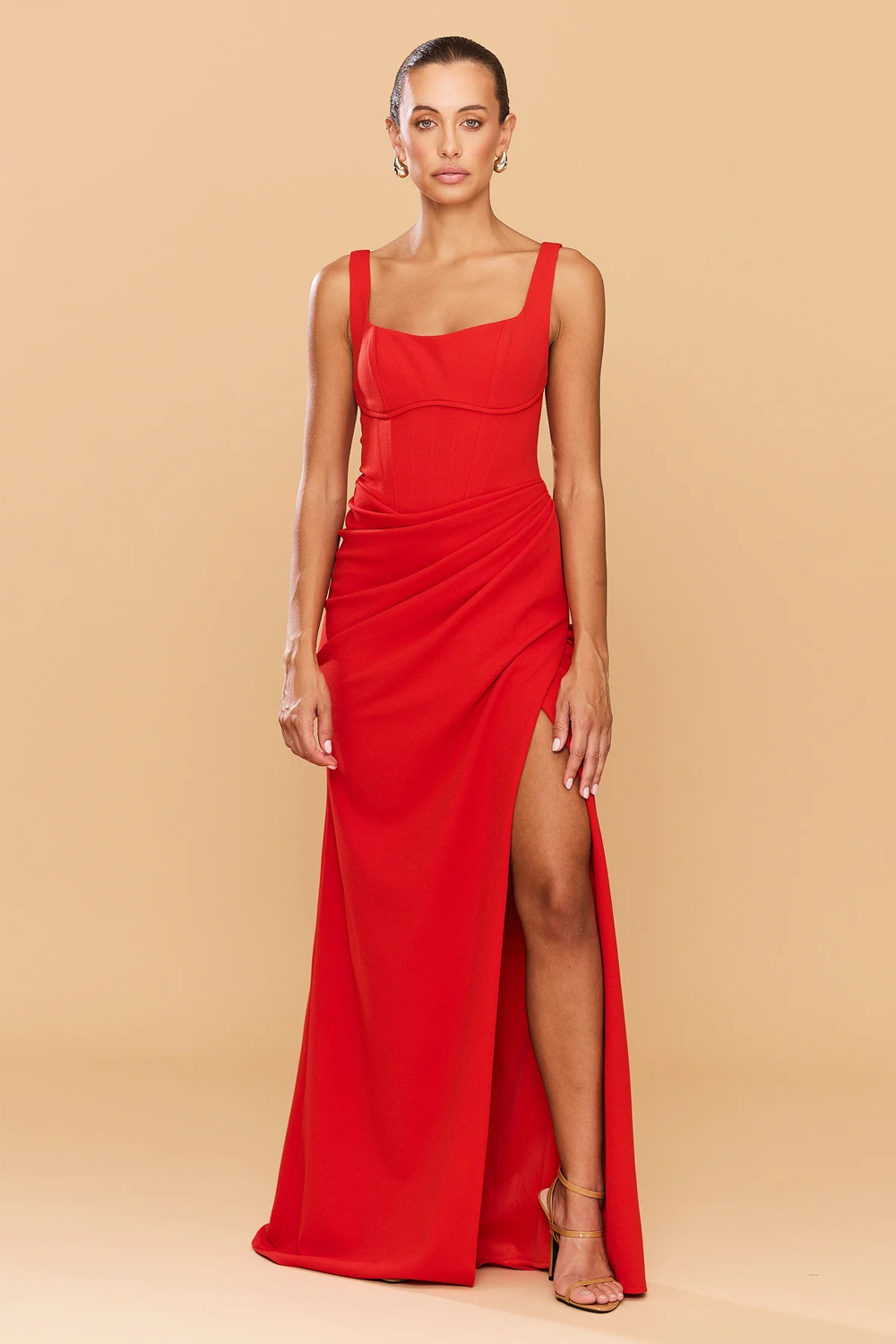 Elena Gown Red