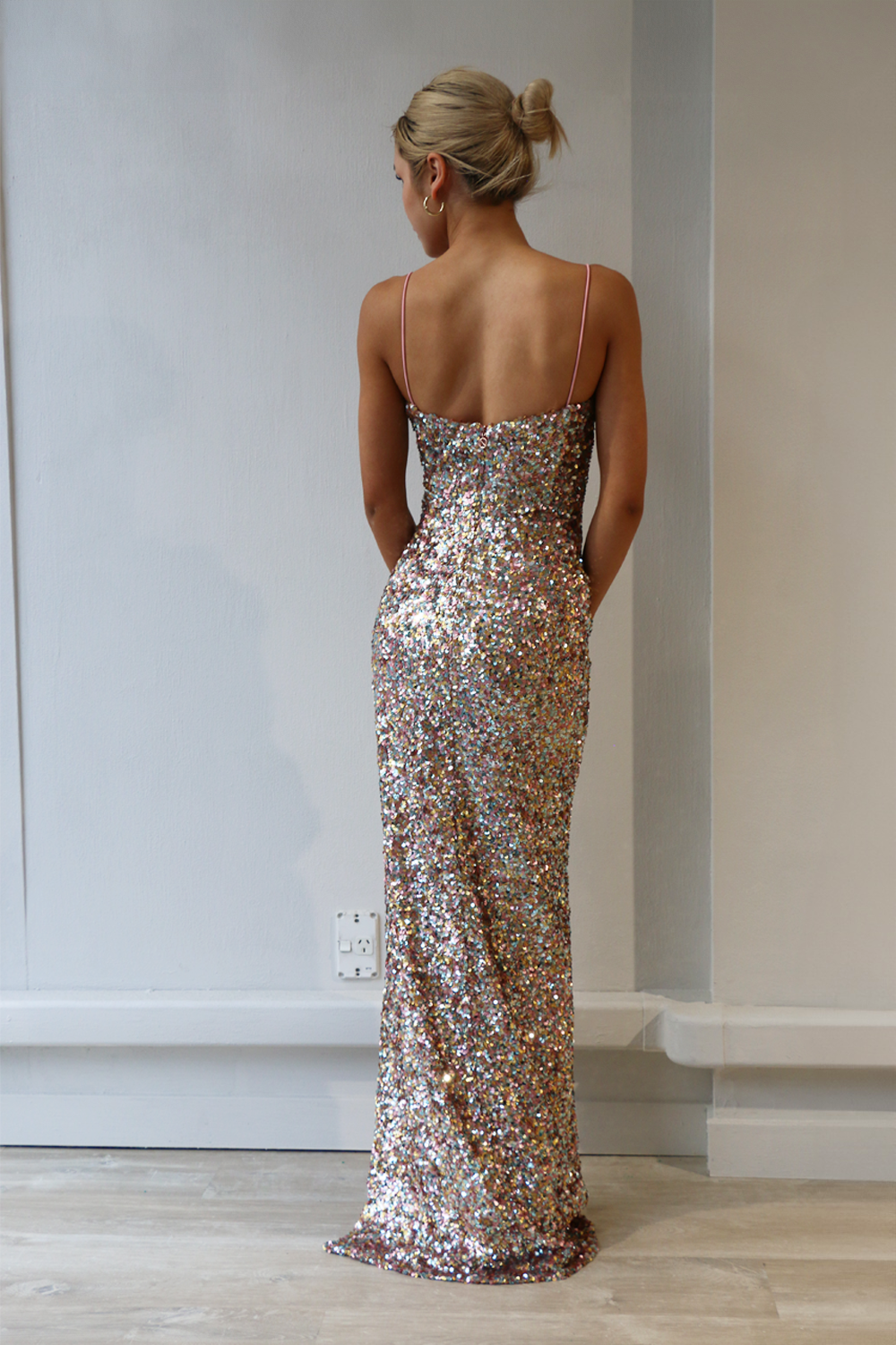 Confetti Gown Candy Pink