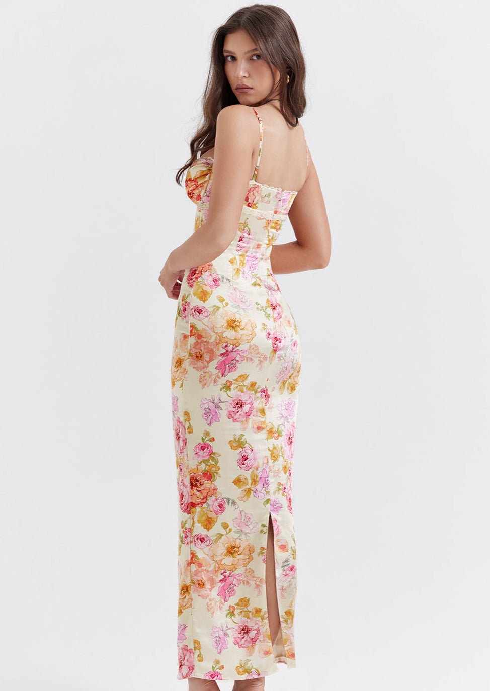 Josefina Ivory Floral Maxi