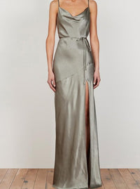 *BUY NOW* La Lune Bias Cowl Maxi Sage (Size L)