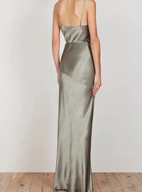 *BUY NOW* La Lune Bias Cowl Maxi Sage (Size L)