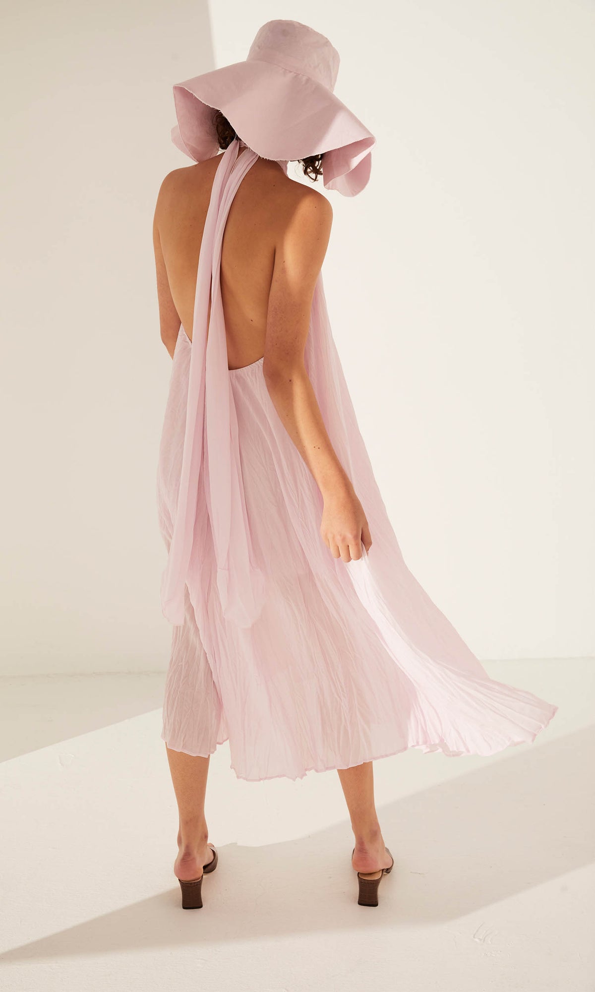 Cascade Crush Midi Pink