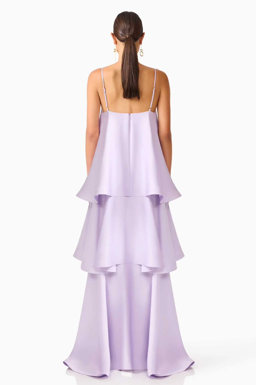 Tilly Tiered Maxi Lilac