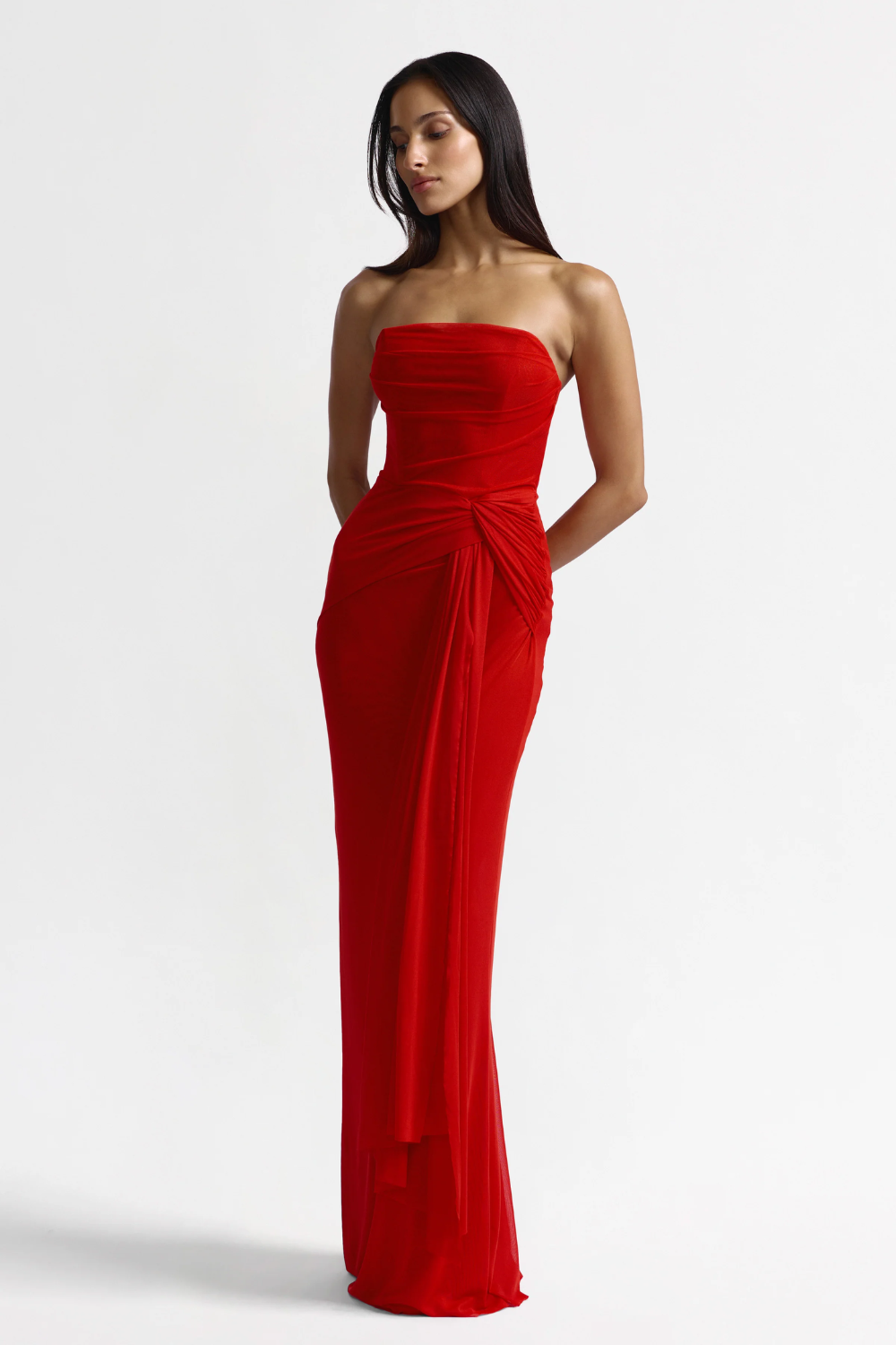 Jules Dress Cherry