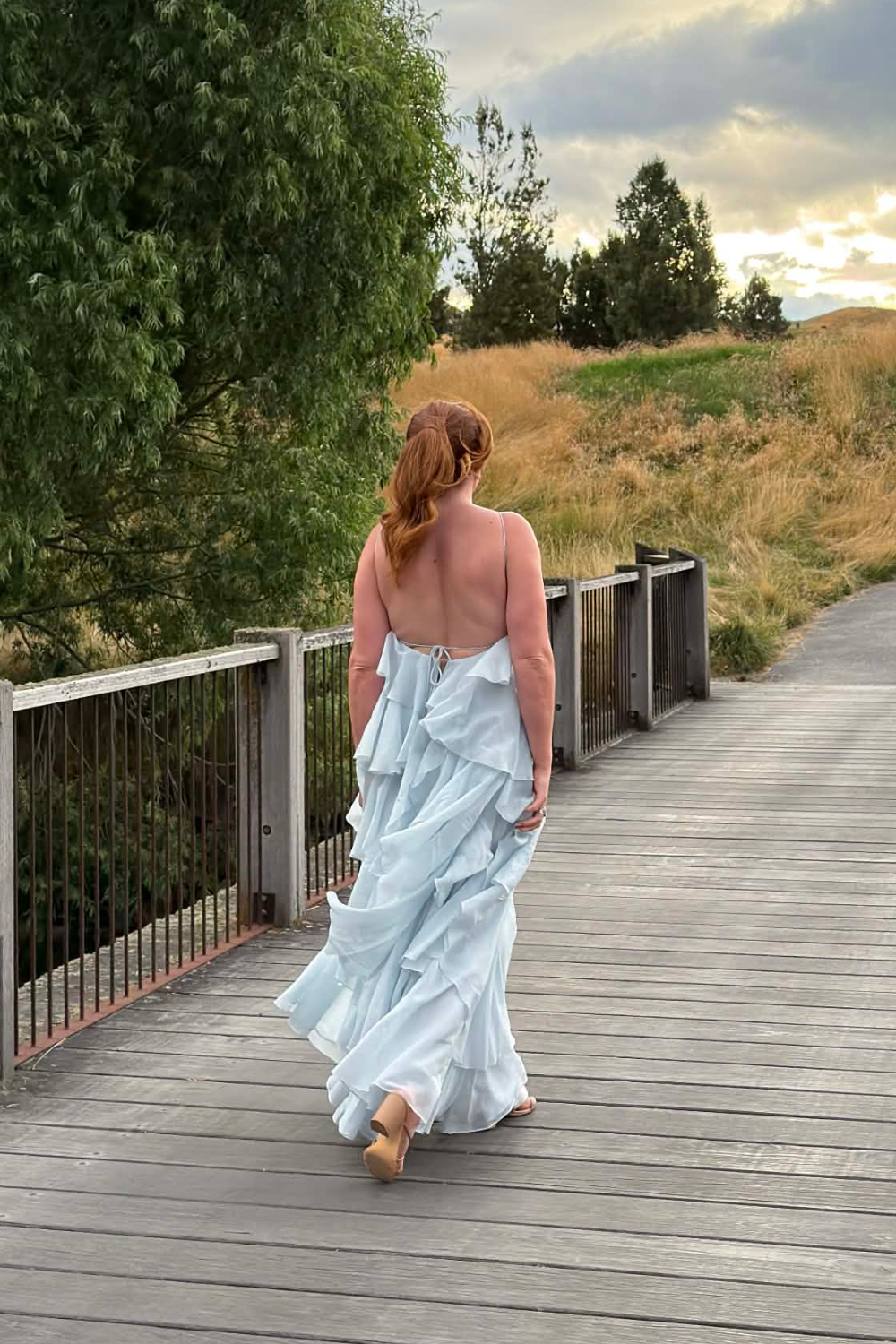 Pandorea Layered Maxi Dress Stylestarter Pandorea Layered Maxi Dress Stylestarter