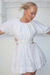 *BUY NOW* Psychedelia Cut Out Dress Ivory