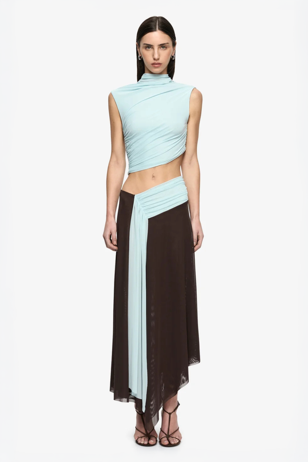 Conni Asymm Midi Dress