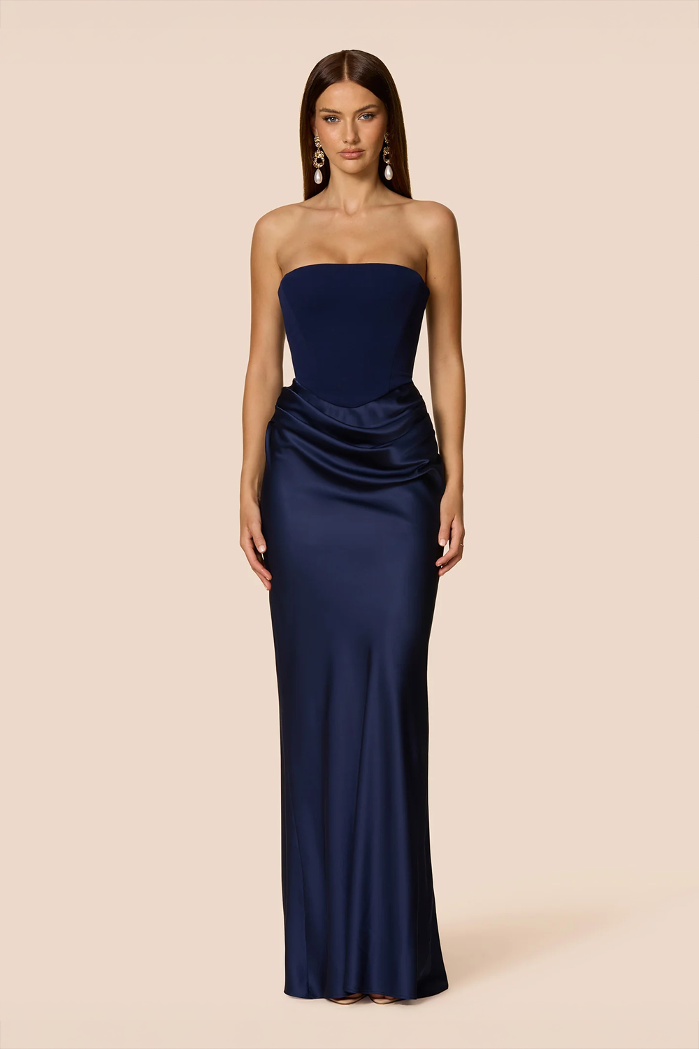 Chiara Strapless Gown