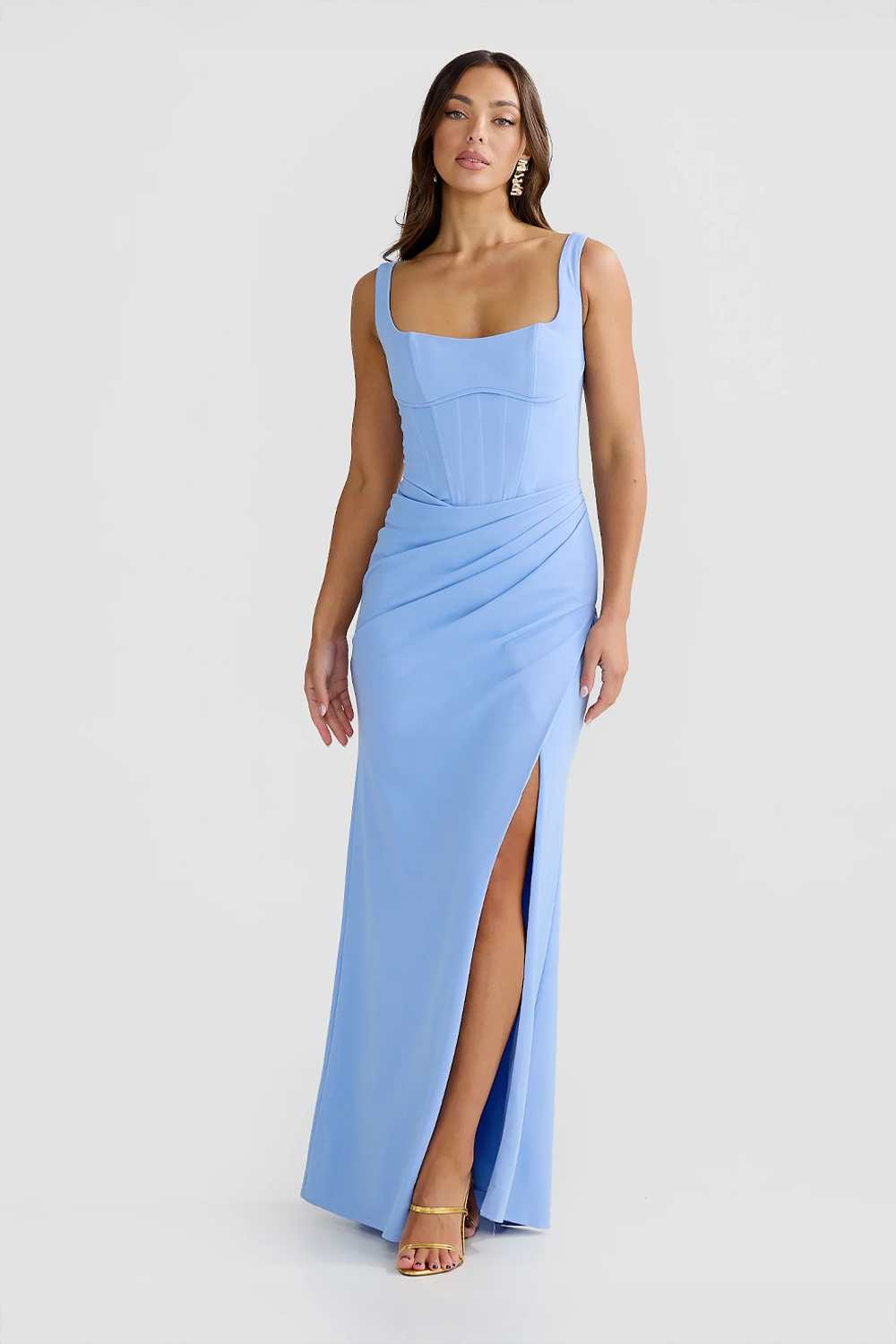Elena Gown Powder Blue