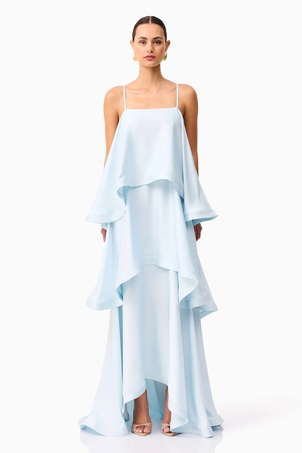 Tilly Tiered Maxi Blue