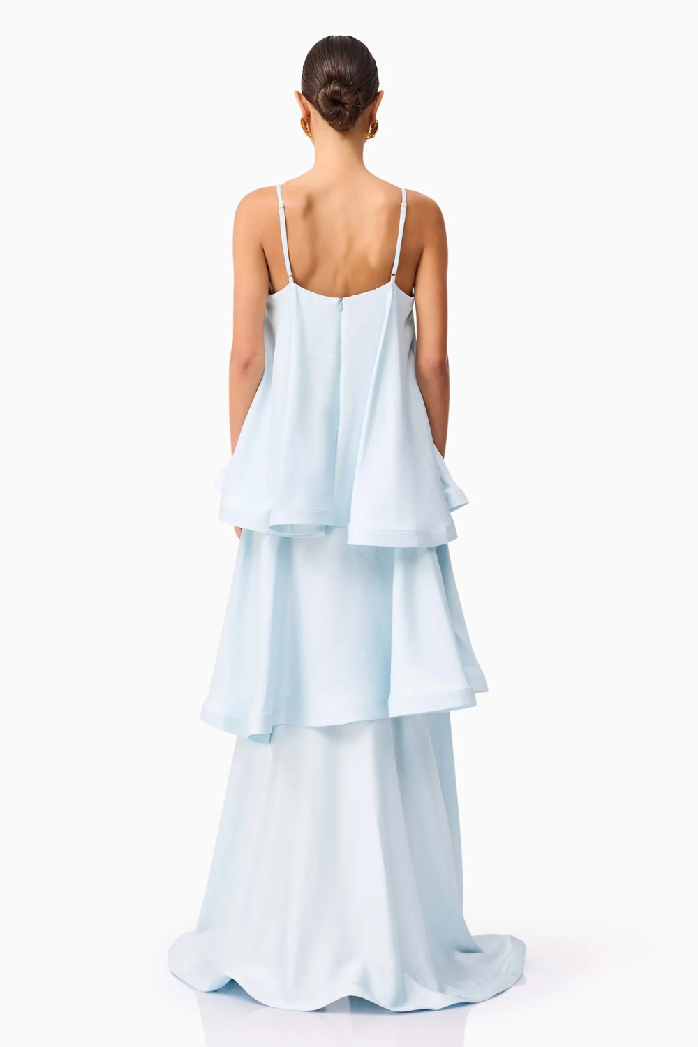 Tilly Tiered Maxi Blue