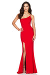 *BUY NOW* Jasmine One Shoulder Red Gown