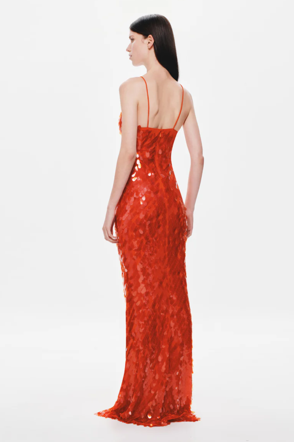 Sapphire Sequin Maxi Red