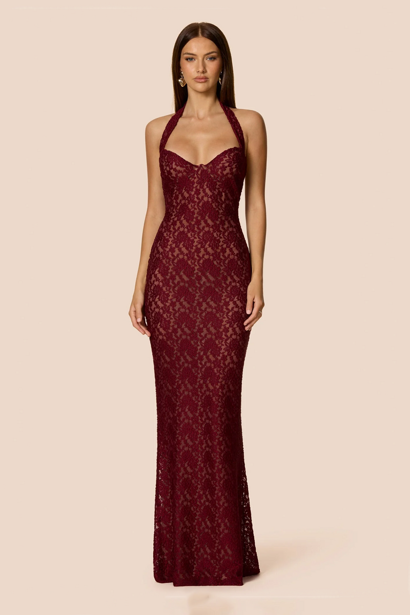 Mystique Halter Gown