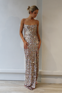 *BUY NOW* Confetti Gown Candy Pink (Size S - XL)