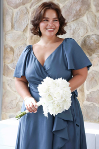 *BUY NOW* Rosetti Short Sleeve Wrap Dress | XL, XXL