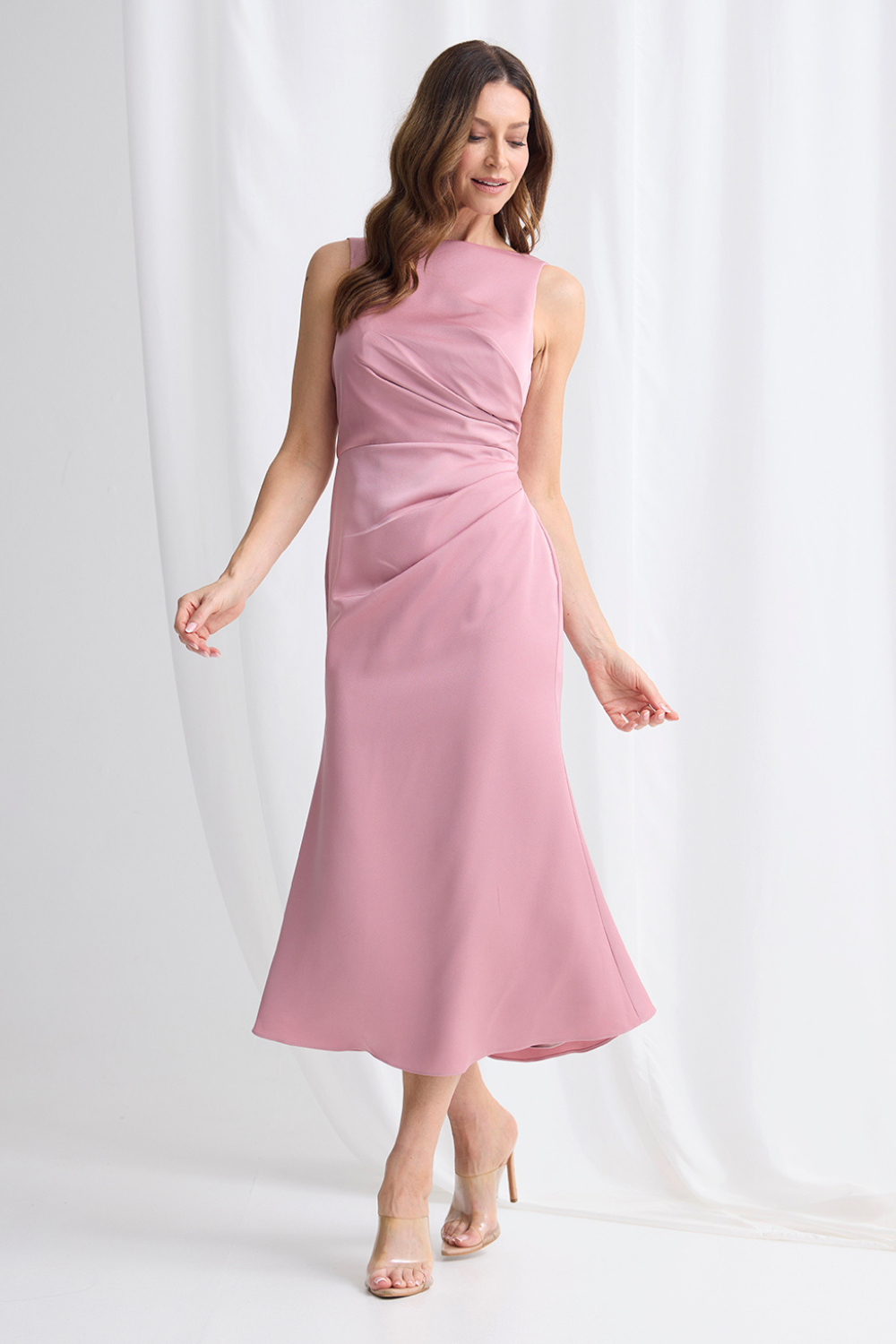 Alison Satin Midi