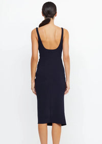 *BUY NOW* Be Mine Square Neck Midi Navy (Size M & XL)