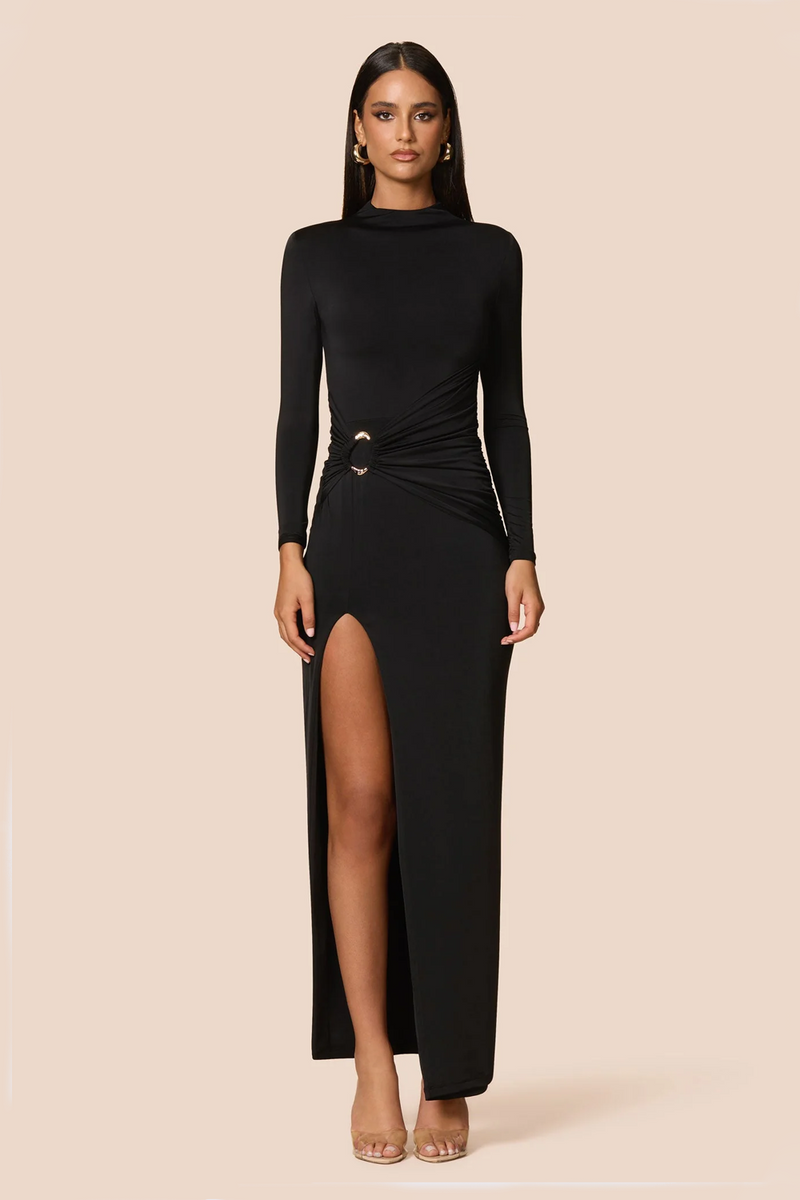 bec and bridge kaia dress long sleeve Long Sleeve Dress Bec And Bridge Kaia Dress Sand Top Bec And Bridge Kaia Dress Long