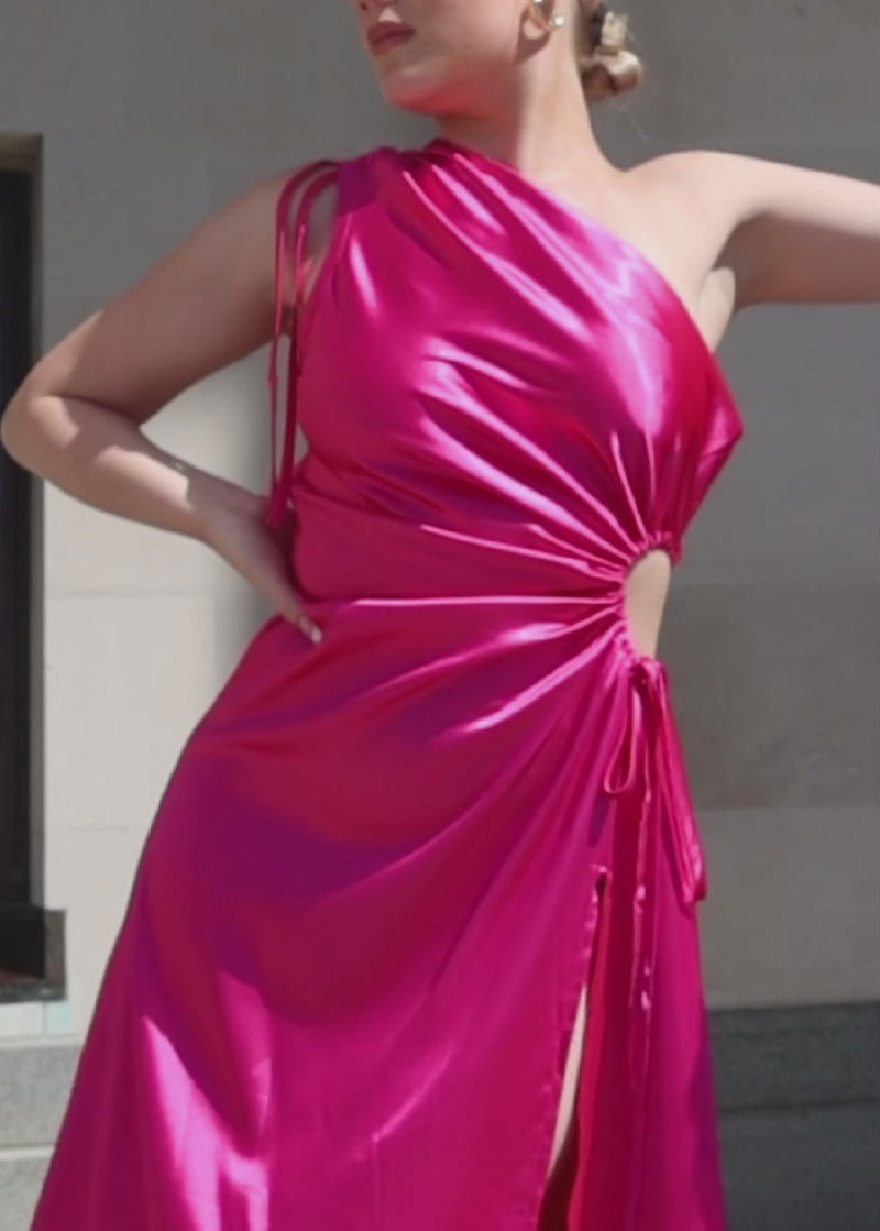 Nour Maxi Dress Fuchsia