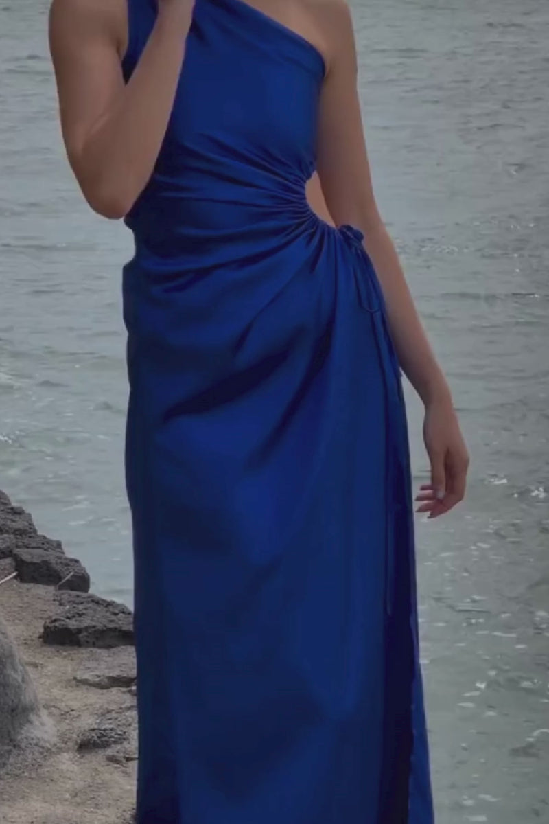 Nour Maxi Dress Cobalt