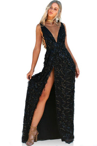 *BUY NOW* Embellished Multiway Gown Black