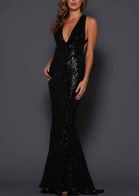 Garrett Gown Black