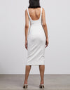 *BUY NOW* Hana Tuck Midi Dress (Size M)