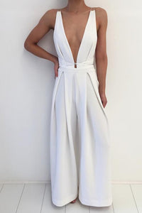 *BUY NOW* Khloe Jumpsuit White (Size XXXL)